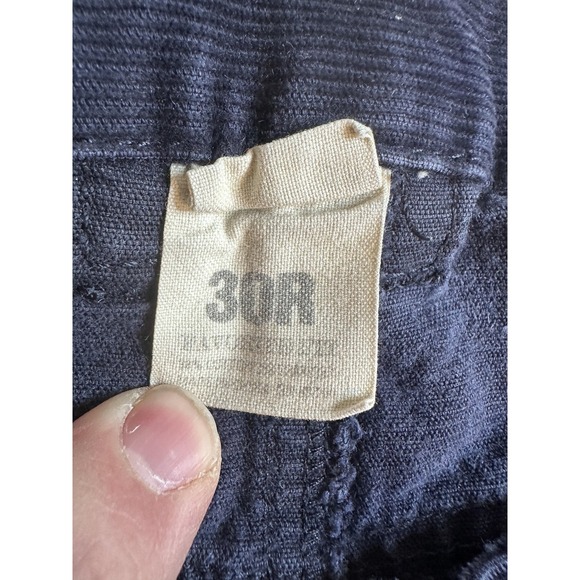 J.Crew Pants Womens 30R Blue Corduroy Chino Flat Front Straight Casual 5 Pocket - Picture 11 of 13